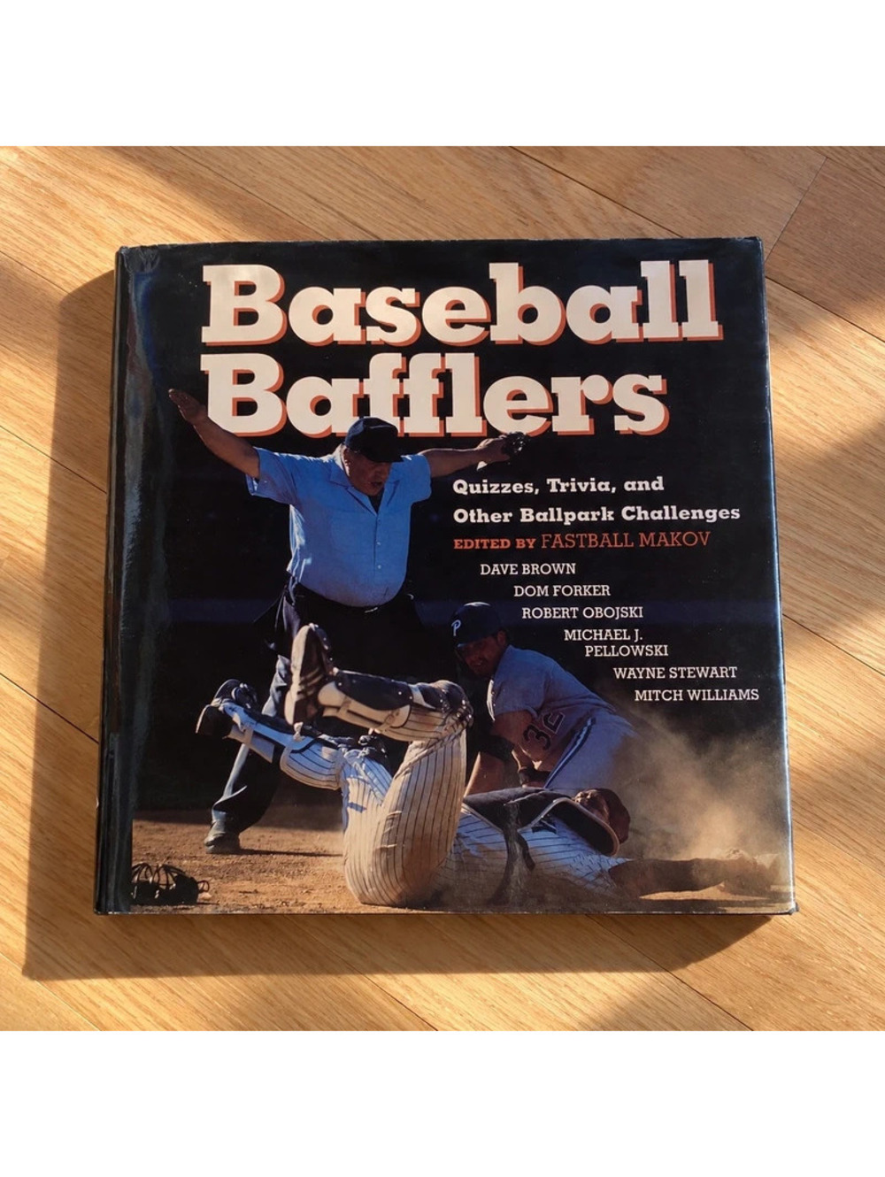 Baseball Bafflers Fastball Makov 2001 MLB Trivia Quiz Hardcover